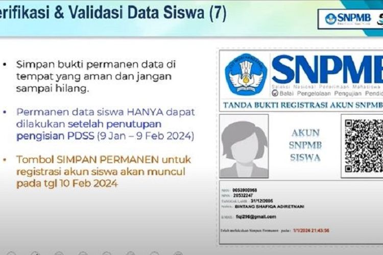 Registrasi SNPMB 2024 Dimulai Dua Hari Lagi, Siswa Perlu Membuat Akun ...