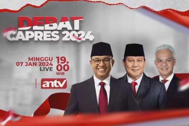 Jadwal ANTV, Minggu 7 Januari 2024: Debat Capres Cawapres, Srigala