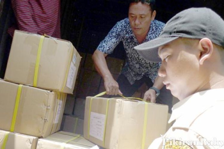 Kpu Pangandaran Terima Distribusi Surat Suara