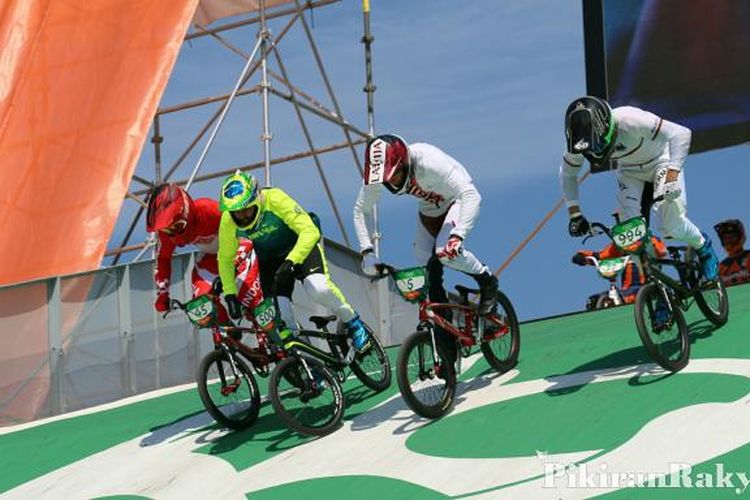 Toni Syarifudin Sasar Grup Mudah di Perempat Final BMX  