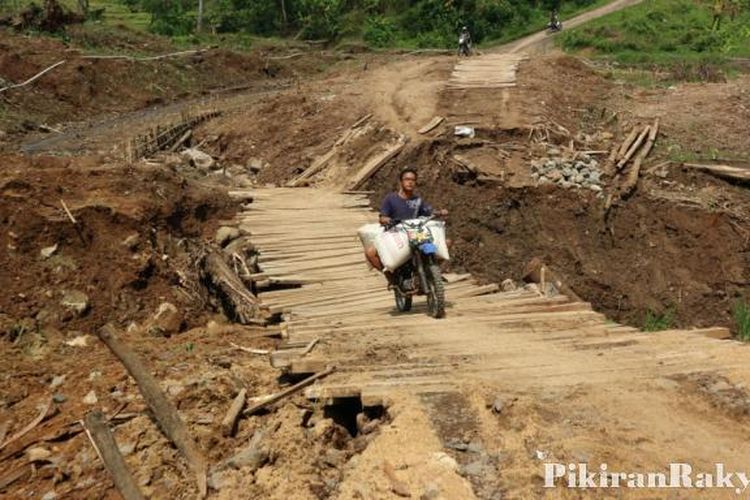 Sempat Terisolasi Desa Jabranti Di Kuningan Bisa Diakses