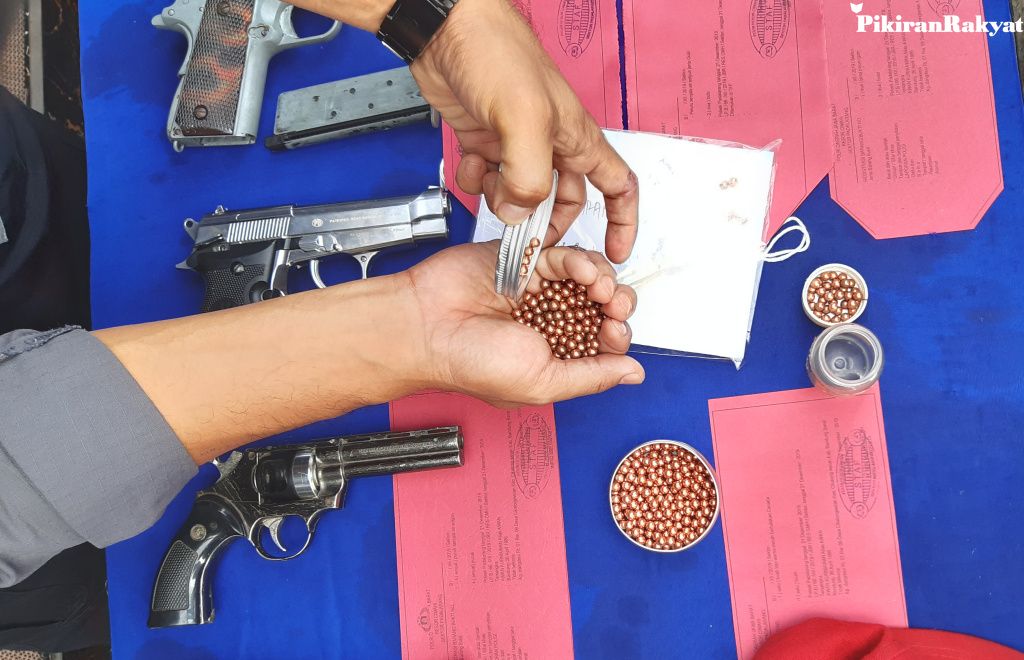 Komplotan Penembakan Pedagang Asongan di Pintu  Tol  