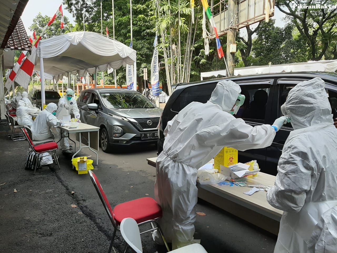 Ditemukan Kasus Positif Dari 145 Warga Bogor Yang Jalani Rapid Test Drive Thru Pikiran Rakyat Com