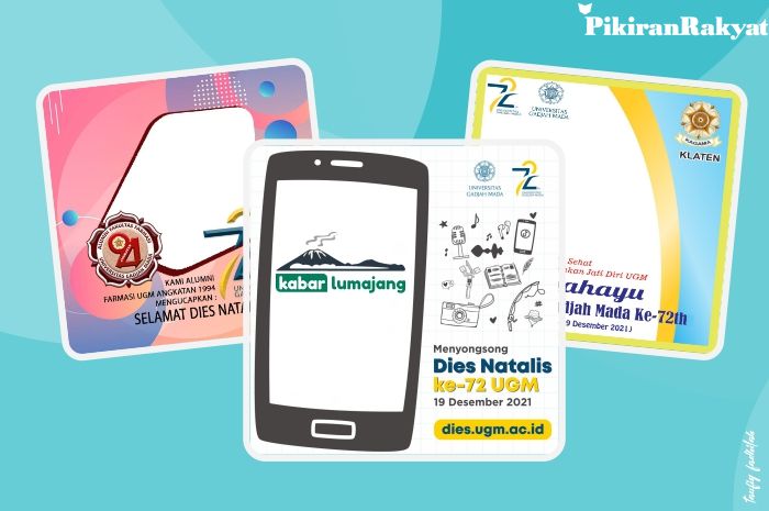 10 Link Twibbon Dies Natalis UGM 2021 Desain Terbaru dan Keren, Cocok