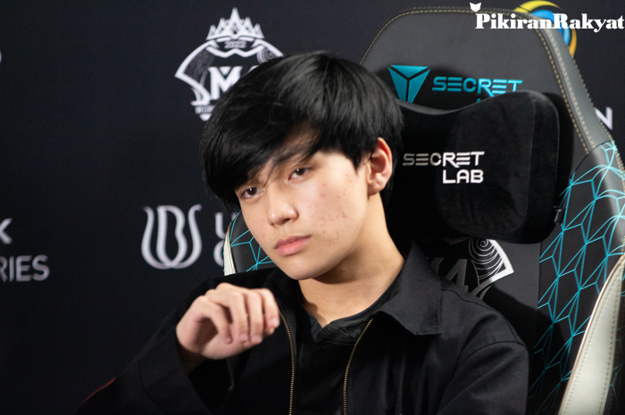 Kairi "Kairi" Ygnacio Rayosdelsol pemain ONIC Esports posisi jungler memainkan Lunox Jungler kala hadapi The Valley, Jumat (13/1/2023).