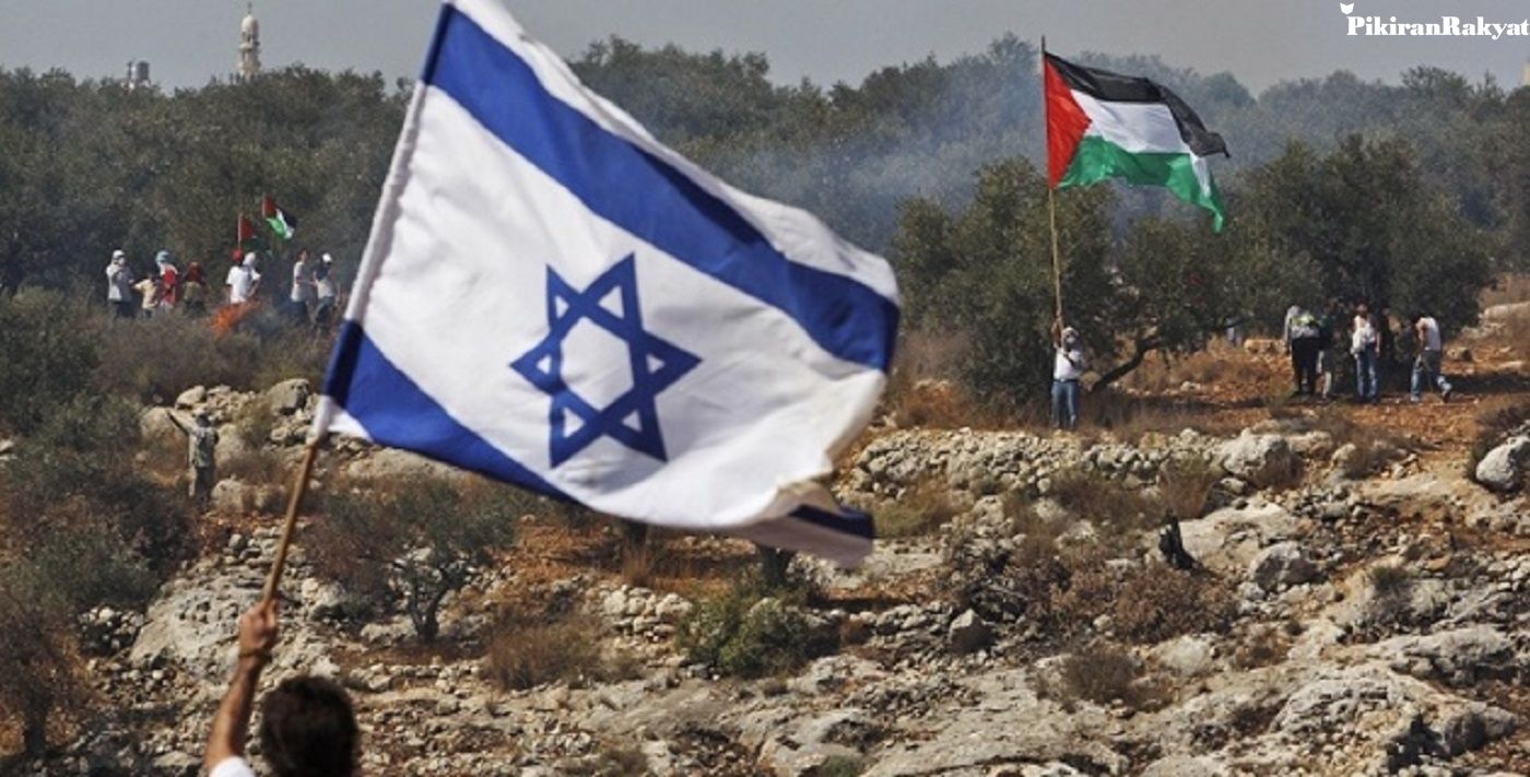 Bendera Israel-Palestina