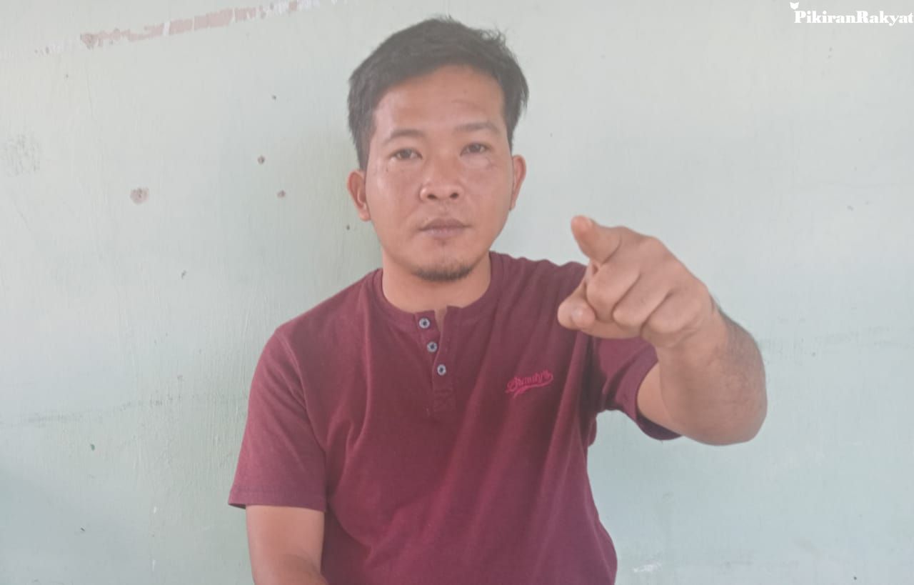 Koordinator Pemuda Lengora Bergerak (PLB), Samsul Bahri. 
