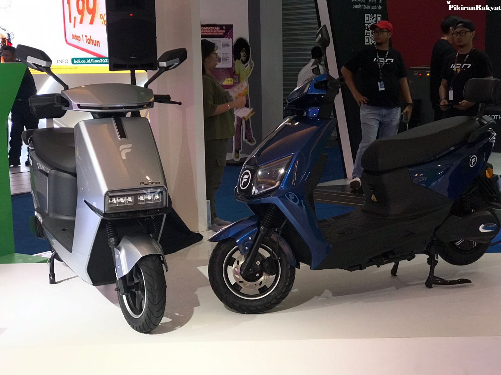 Motor listrik Ofero di pameran otomotif Indonesia International Motor Show (IIMS) 2023