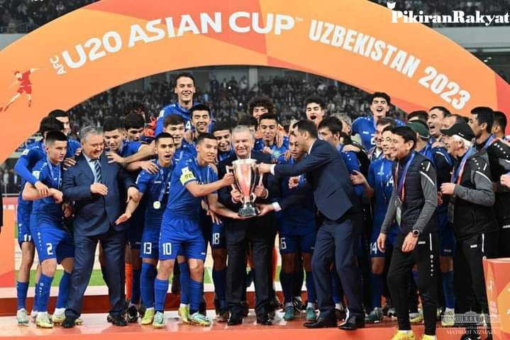 Timnas Uzbekistan U-20 Juara Piala Asia U-20