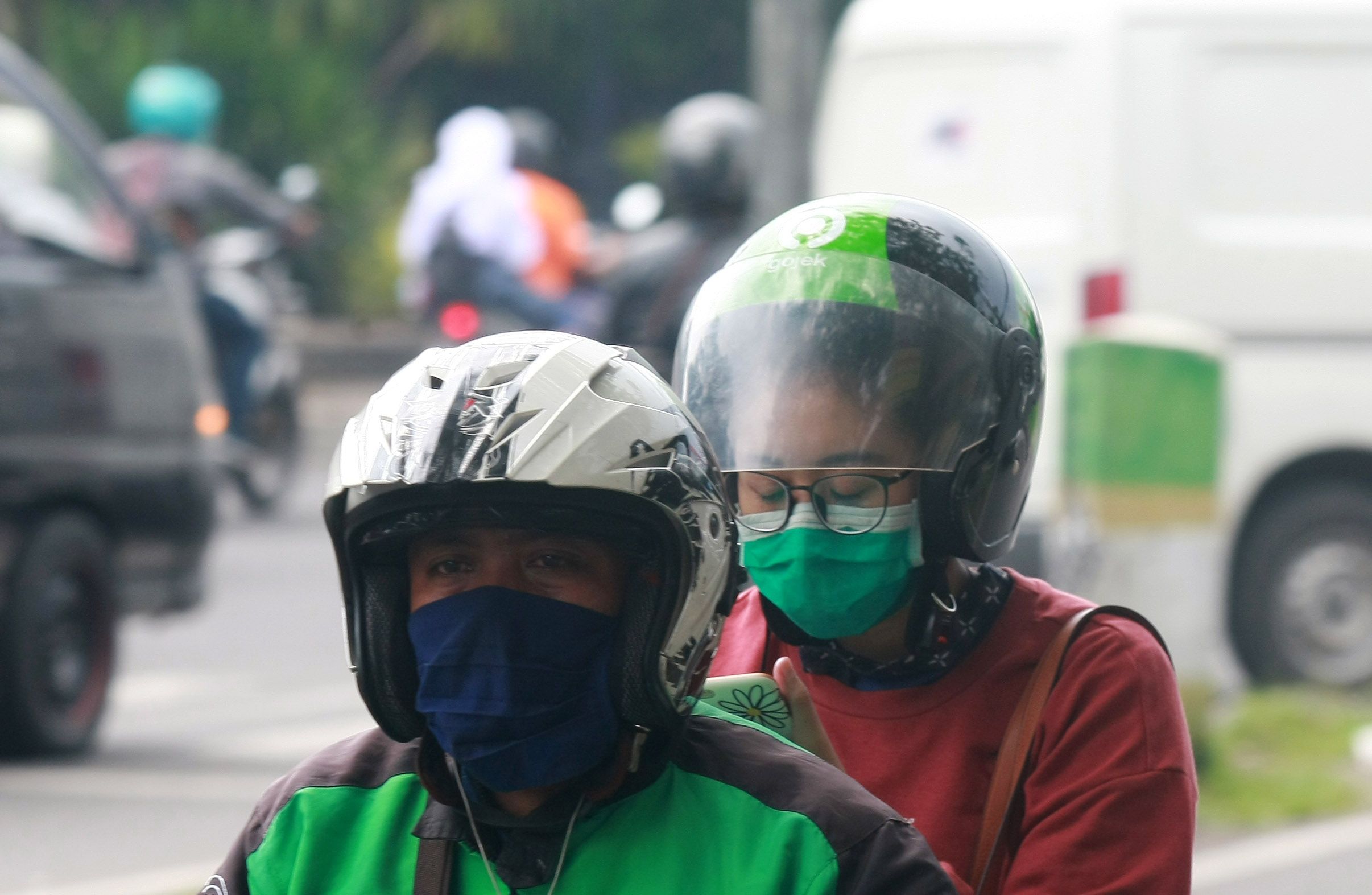 Psbb Depok Berlaku Hari Ini Go Ride Dan Grab Bike Resmi Hilang Pikiran Rakyat Depok