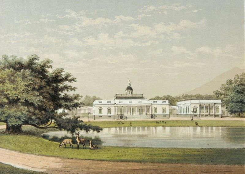 Gambaran Istana Bogor Zaman Dulu.*/ISTIMEWA      
