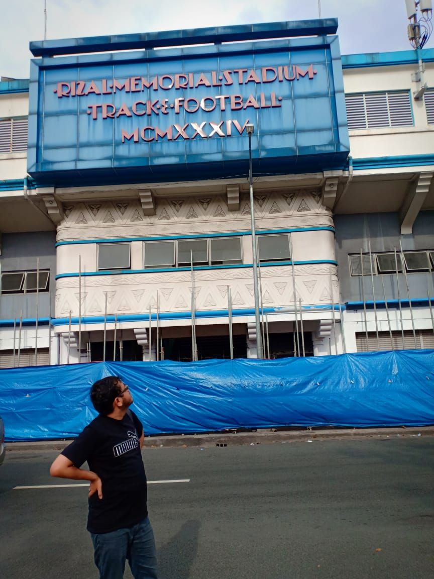 RIZAL Memorial Stadium Filipina.*/EKO NOER KRISTIYANTO