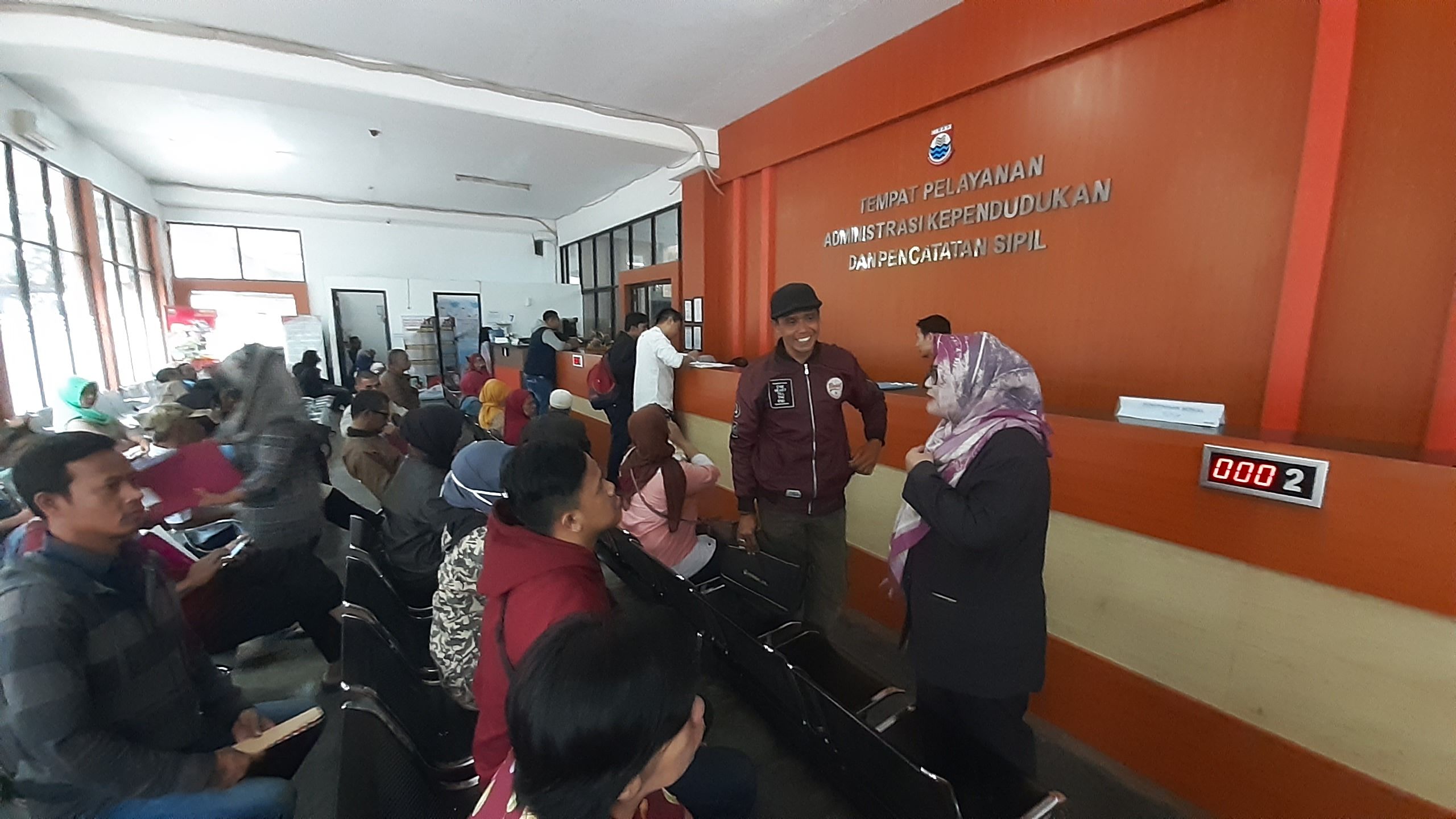 PELAYANAN publik di lingkungan Pemerintah Kota Cimahi lumpuh akibat listrik padam.*