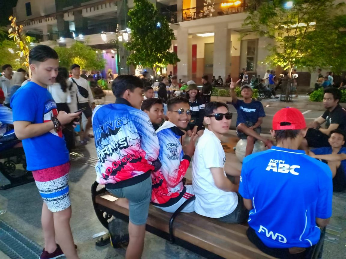 BOBOTOH Persib Bandung di Yogyakrta, Sabtu 7 Desember 2019.*