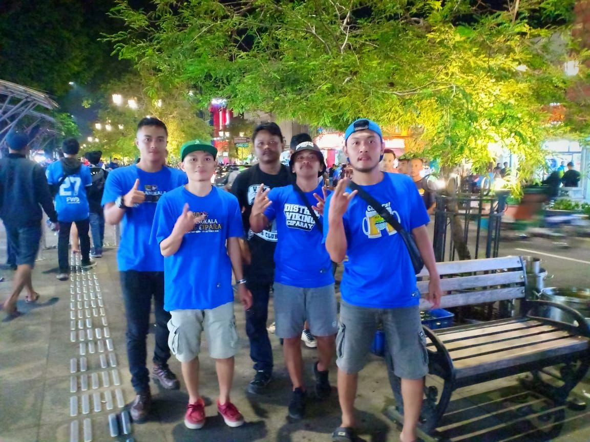 BOBOTOH Persib Bandung di Yogyakrta, Sabtu 7 Desember 2019.*