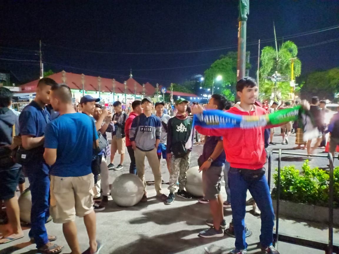 BOBOTOH Persib Bandung di Yogyakrta, Sabtu 7 Desember 2019.*