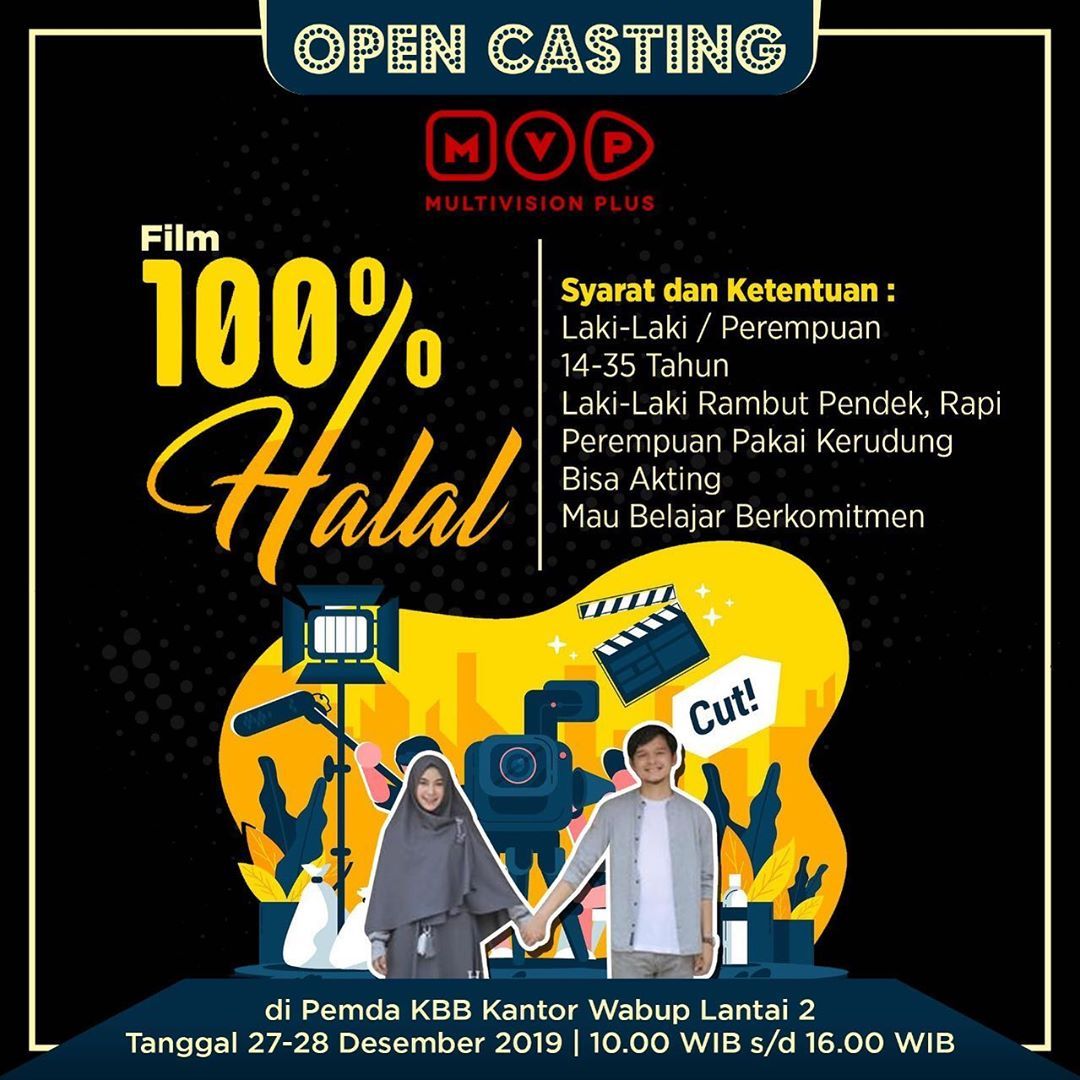 OPEN Casting film 100% halal.*
