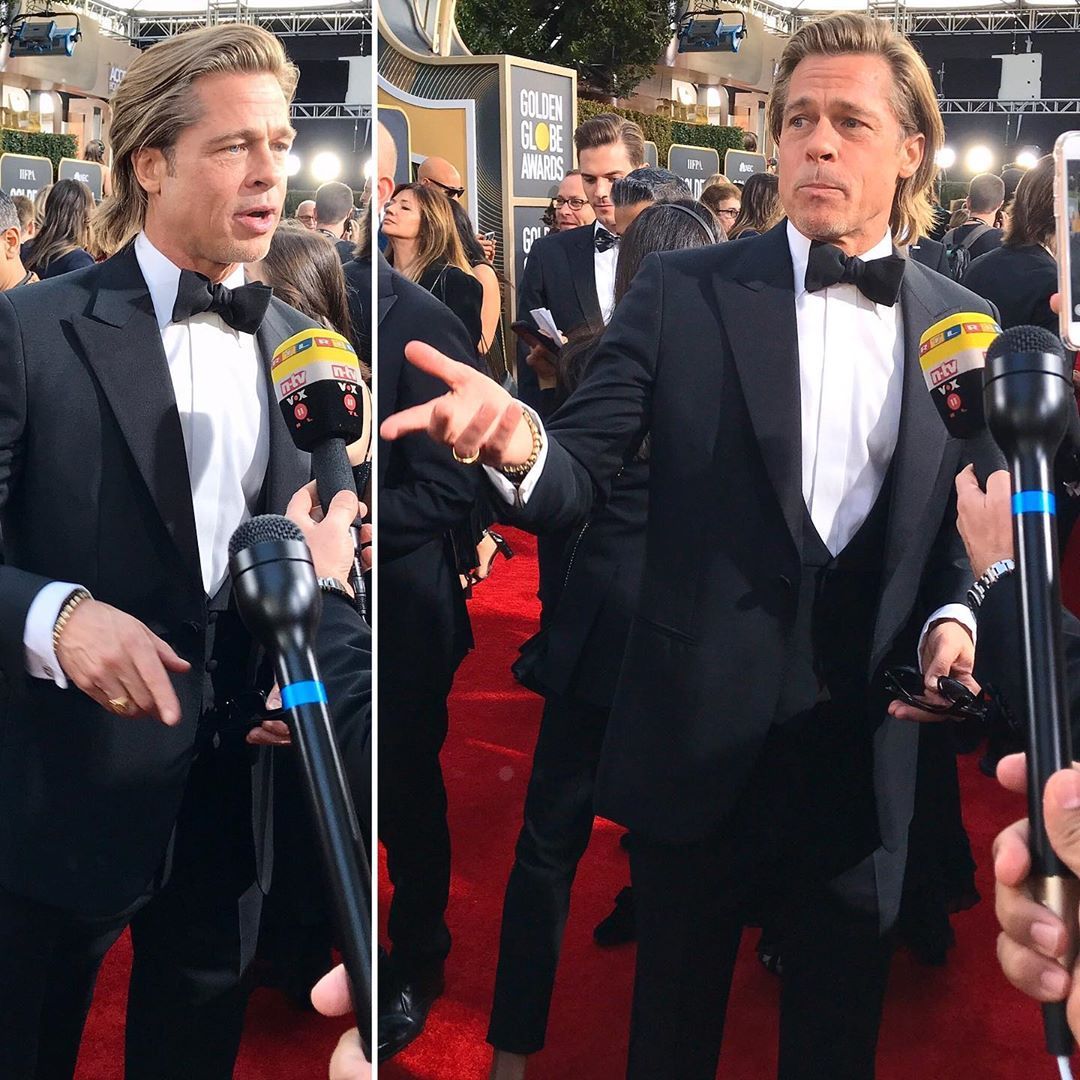 Berhasil Bawa Pulang Penghargaan BAFTA, Brad Pitt Sindir Pangeran ...