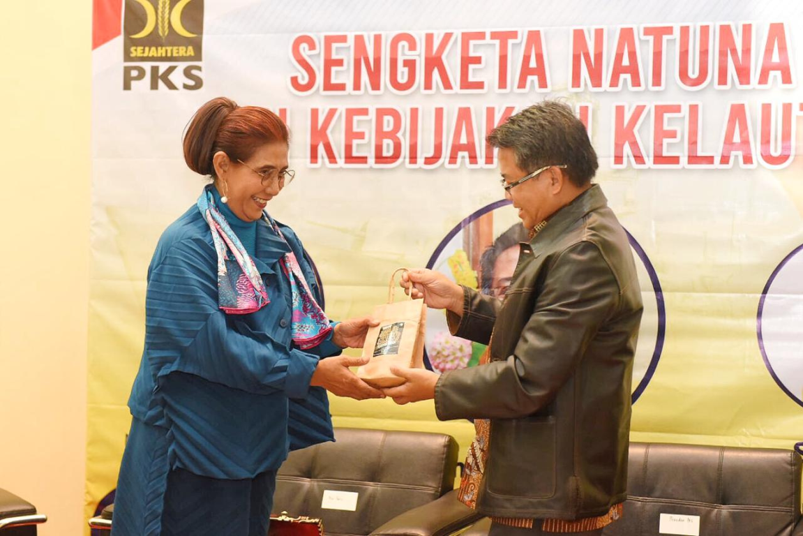 SUSI Pudjiatuti di acara Ngopi Bareng Presiden PKS bertajuk 