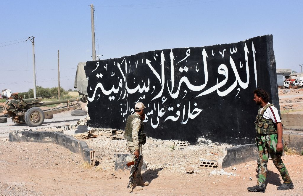 Ilustrasi kelompok ISIS