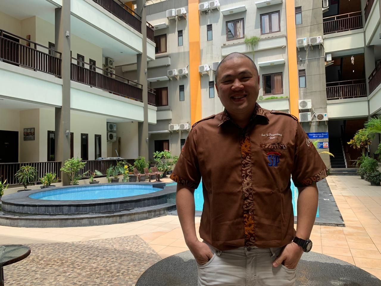 Direktur Utama Sun In Pangandaran (SiP) Hotel Anton Wijaya Irwan