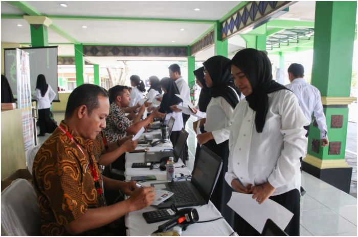 ILUSTRASI-HAMIL 8 Bulan Tak Halangi Peserta CPNS Ikuti SKD di Jawa Tengah