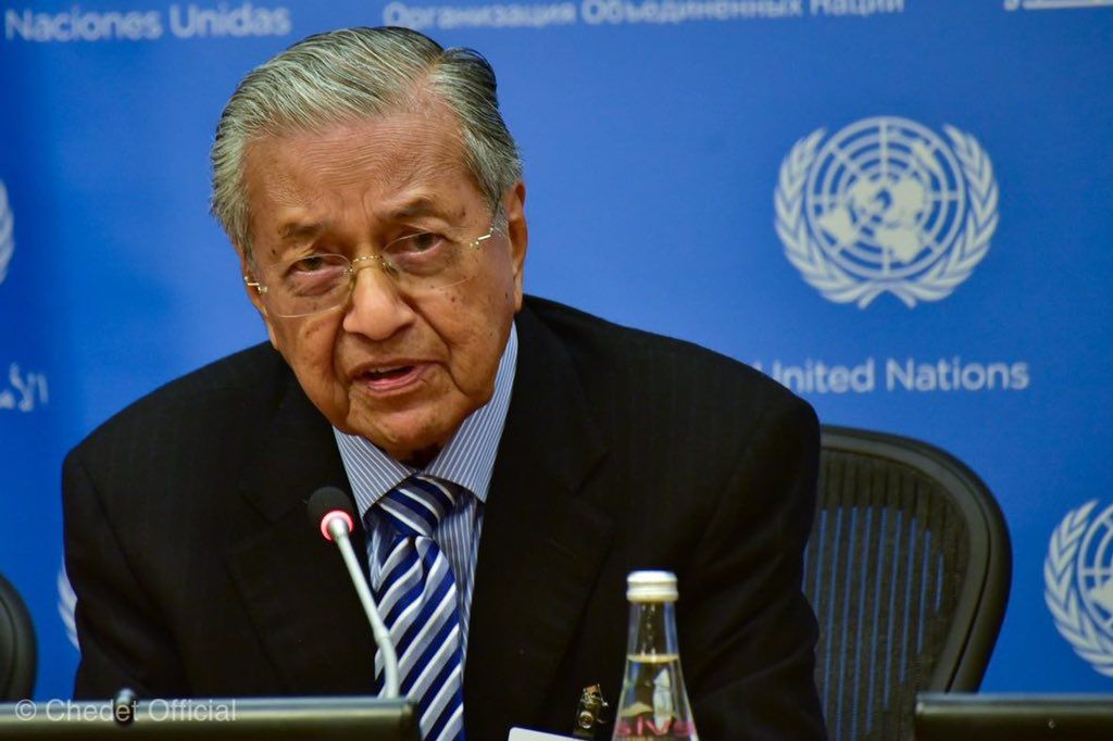 Mahathir Mohamad Mengundurkan Diri Sebagai Perdana Menteri Malaysia