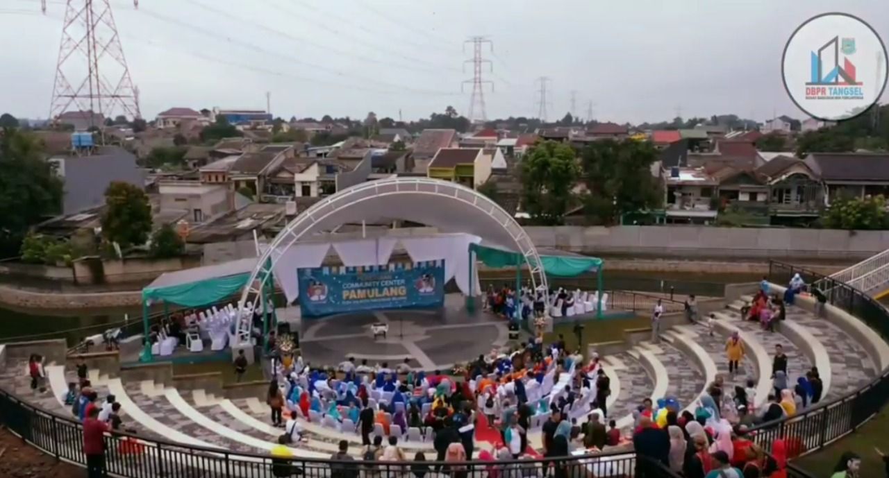 Community Center Pamulang Diresmikan Airin Tolong Dijaga Dan Dirawat Bersama Seputar Tangsel