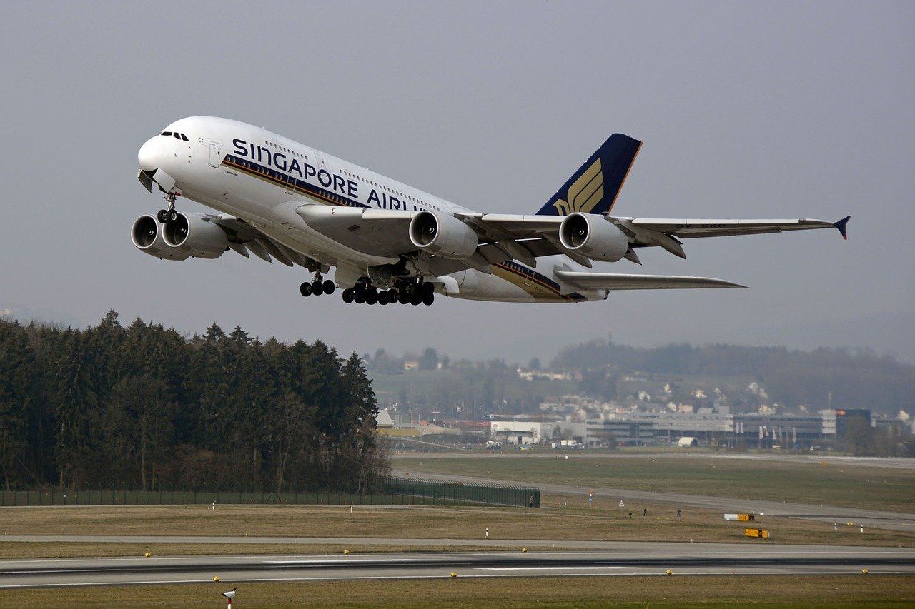 Ilustrasi Singapore Airlines Airbus A380
