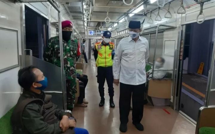 Pantau Stasiun dan Check Point, Wahidin Ingin Pastikan PSBB Tangerang