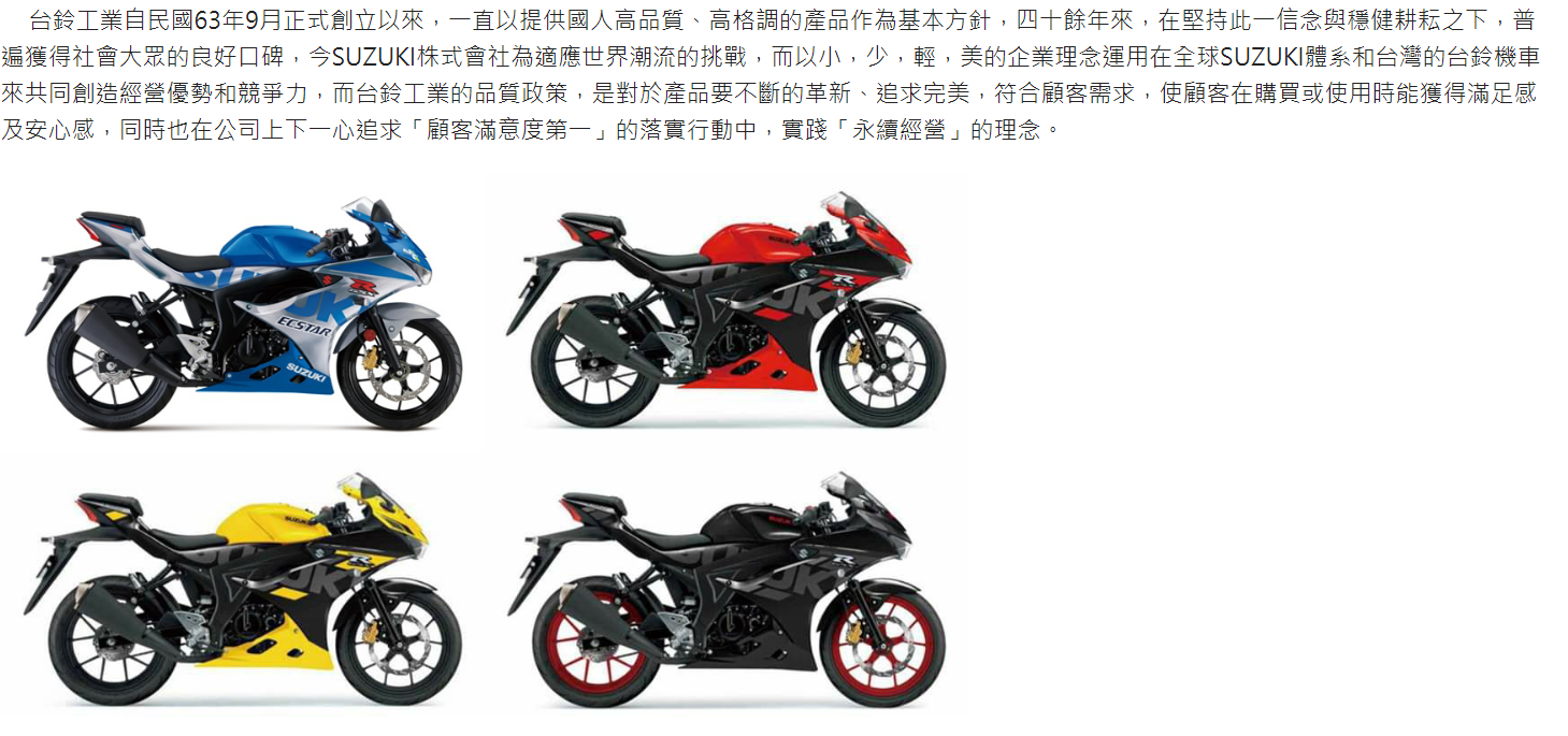 Suzuki Taiwan secara resmi sudah menjual motor Suzuki GSX-R150 dengan livery Suzuki Ecstar MotoGP yang sempat heboh beberapa waktu lalu