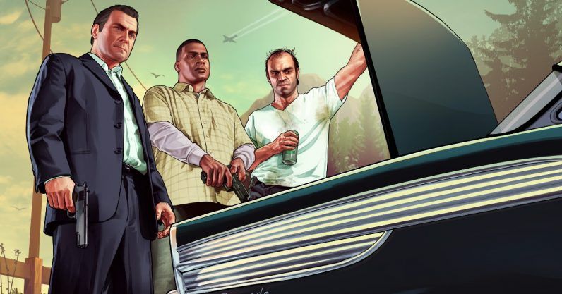 ilustrasi Game GTA 5 (Grand Theft Auto V)