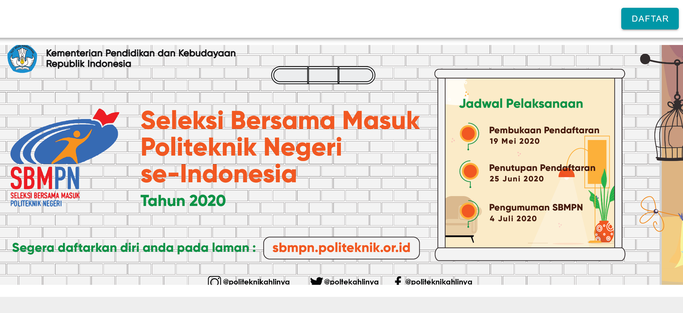 Pendaftaran Sbmpn Politeknik Resmi Dibuka Ini Syarat Dan Tata Caranya Portal Surabaya