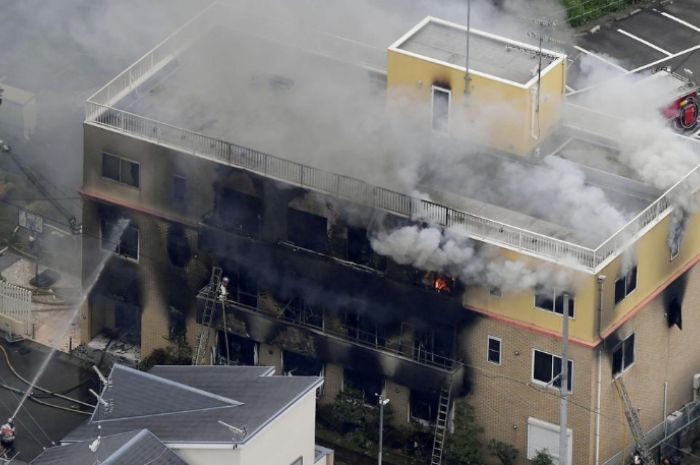 Peristiwa kebakaran di studio animasi Kyoto Animation pada 18 Juli 2020