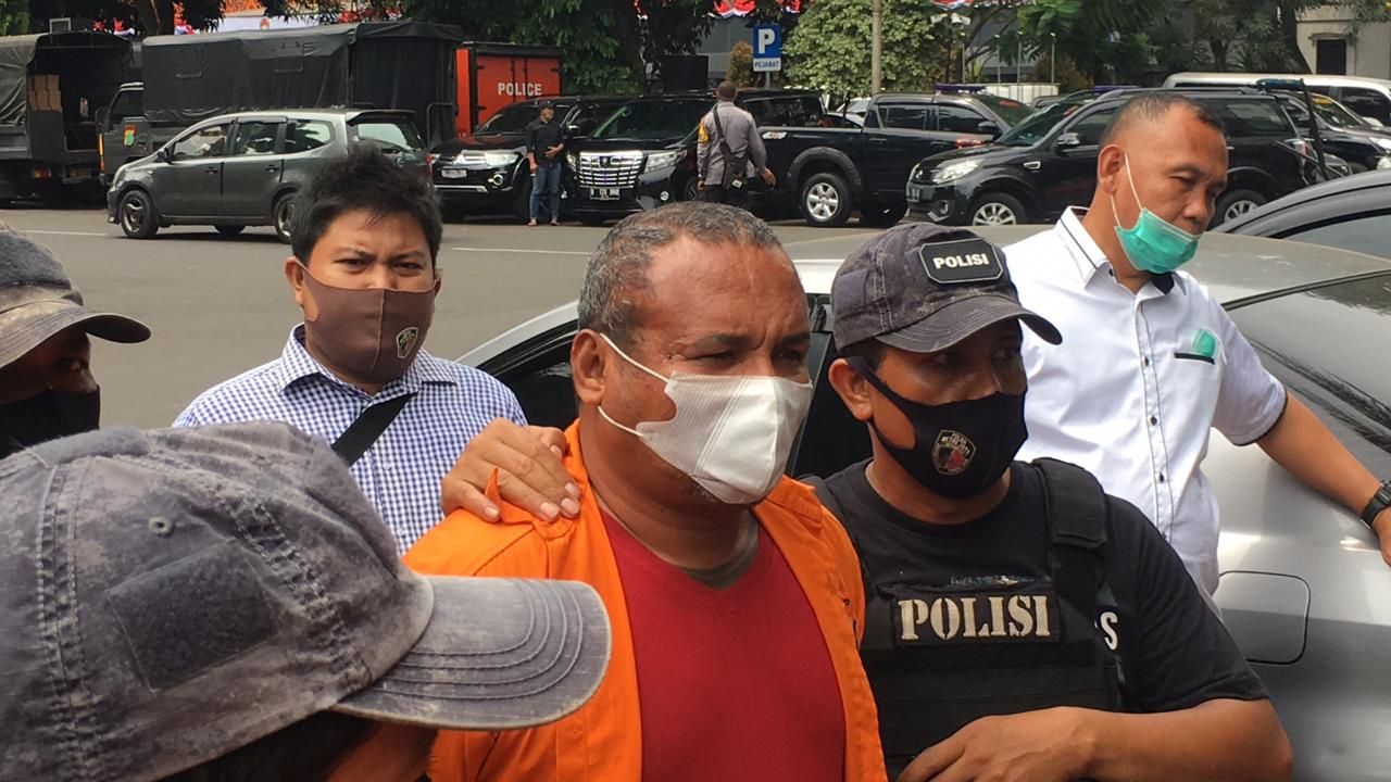 JOHN Kei diamankan Polda Metro Jaya karena terlibat dalam perampokan brutal di Kompleks Green Lake Tangerang, Banten.*/Fjr/PMJ News