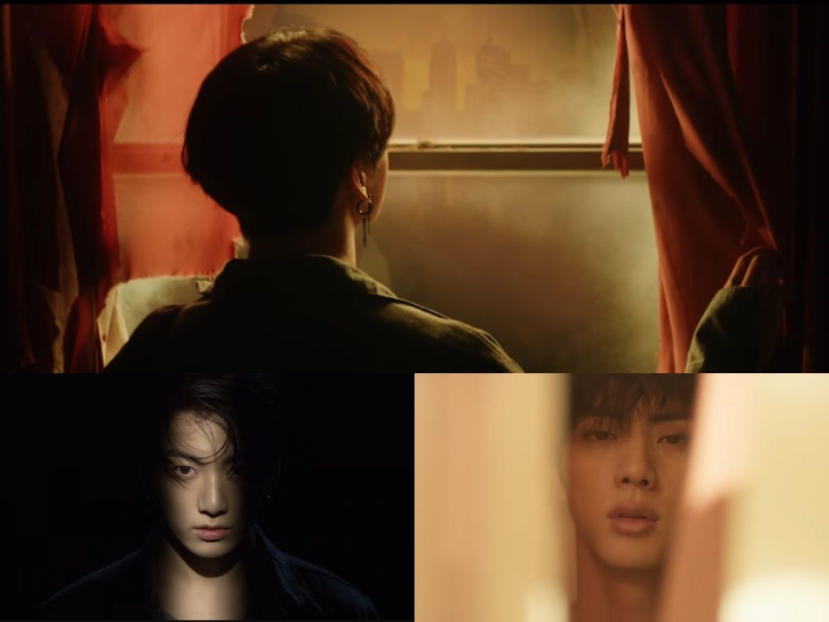 Adegan ini terdapat dalam salah satu segmen video musik Stay Gold, Jin dan Jungkook tampak di jendelanya masing-masing dan perlahan ditutup.