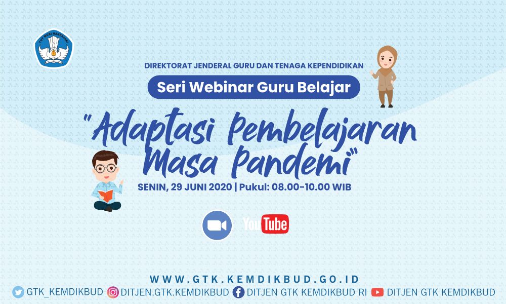 Kemdikbud Luncurkan Seri Webinar 'Adaptasi Pembelajaran Masa Pandemi ...