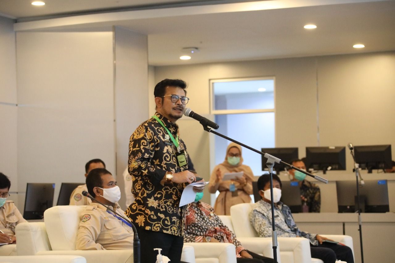 Menteri Pertanian, Syahrul Yasin Limpo. /Twitter/@Syahrul_YL