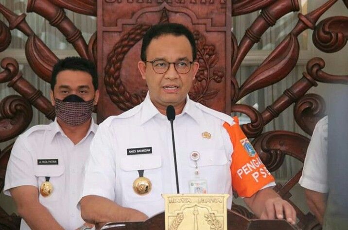 Gubernur Jakarta Anies Baswedan. / Instagram/ @dkijakarta