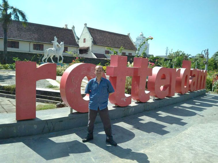 FORT ROtterdam, lokasi penjara yang kini jadi objek wisata yang menarik di Makassar.*/DOK. ANWAR EFFENDI