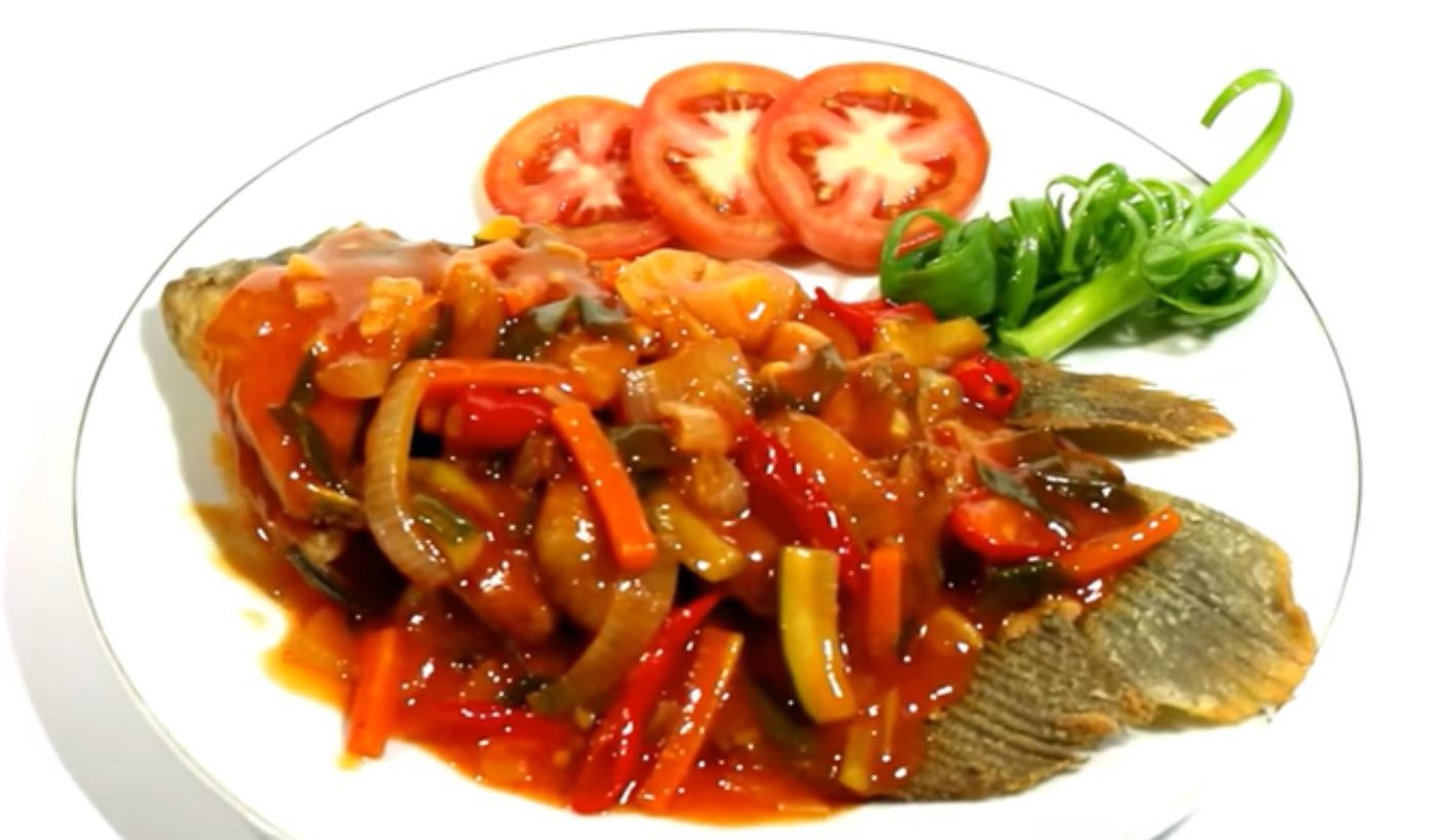 Gurame Saus Padang Ala Restoran : Resep Masakan Ikan Gurame Saus Padang : Kali ini saya akan ...