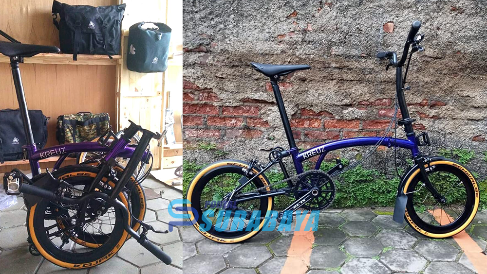  Sepeda Lipat Kreuz  Produk Lokal Mirip Brompton dengan 