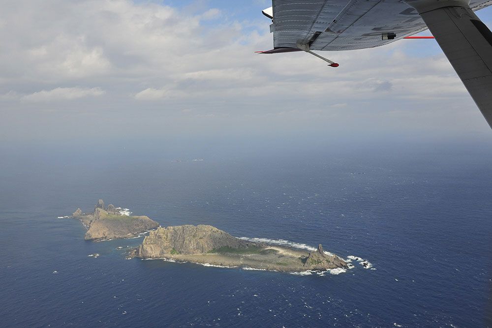Pulau Senkaku atau  Diaoyu yang disengketakan Jepang dan China. (VOA)