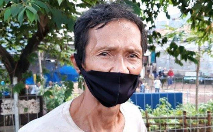 Syahrul, salah satu warga yang menyaksikan dua orang mencurigakan di sekitar lokasi TKP.