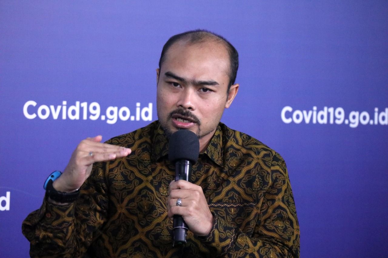 Ari Julianno Gema, Juru Bicara Satgas Penanganan Dampak COVID-19 Kementerian Pariwisata dan Ekonomi Kreatif./Triwidiyanti Prasetiyo
