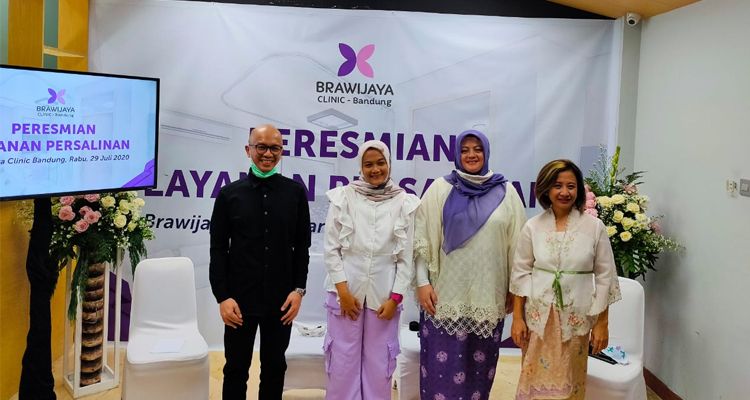 Persemian klinik persalinan Brawijaya Clinic Bandung.**