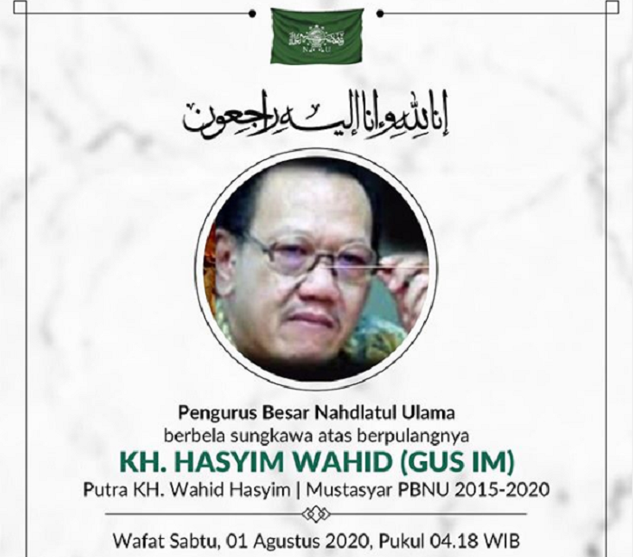 Adik Bungsu Gusdur Presiden ke-4 RI, KH Hasyim Wahid Tutup Usia - Haloyouth