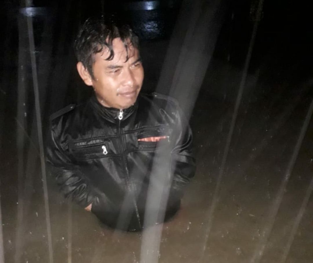 Banjir kembali rendam Tanalili, Luwu Utara. /Fatur.