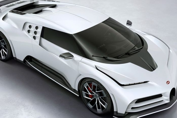 Tampilan atas Bugatti Centodieci seharga Rp 147 miliar 