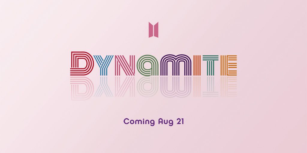 Poster Single Terbaru BTS Berjudul Dynamite' 